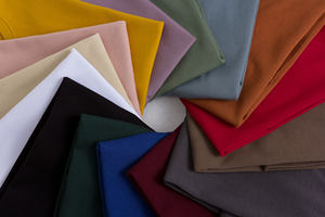 Kelas berat 300g 100% katun pria kasual kaus lengan pendek kustom cetak Logo ukuran besar warna Solid rajutan leher kosong - Product Image 4