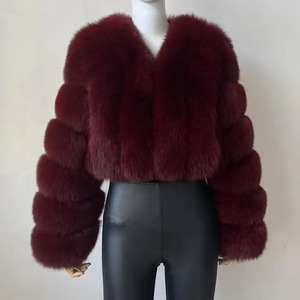 Manteaux en fausse fourrure de <span class=keywords><strong>renard</strong></span> moelleux pour femmes, vestes tendance d'hiver, trench-coats, grande taille, nouveau design pour adultes, vêtements chauds d'extérieur pour maman et <span class=keywords><strong>moi</strong></span> - Product Image 4