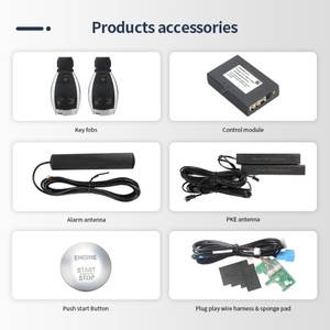 Vente flash - Kit d'entrée sans clé EASYGUARD Smart Key PKE compatible avec Benz 2014+ FBS4 avec démarrage par clé uniquement, haute sécurité - Product Image 2