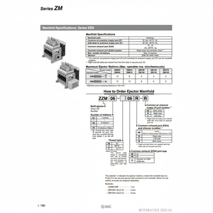 Colector neumático SMC Pneumatics, piezas neumáticas de - Product Image 1