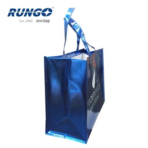 <span class=keywords><strong>Rungo</strong></span> azul metálico de polipropileno bolsa de polipropileno pp bolso no tejido - Product Image 3