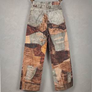 <span class=keywords><strong>Jeans</strong></span> da Uomo 100% Cotone Premium Stile Apocaliptico Wasteland |   Stampa Digitale 3D HD Diretta per Artigianato |   Supporto per modelli personalizzati OEM - Product Image 2