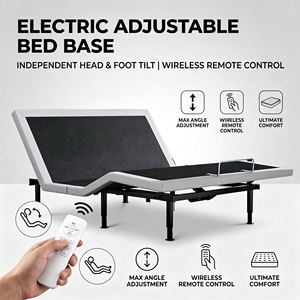Base Letto Elettrica Ergonomica con Modalità Gravità Zero, Telecomando Wireless e Sollevamento Silenzioso <span class=keywords><strong>per</strong></span> un Sonno Riposante <span class=keywords><strong>a</strong></span> Casa - Product Image 3