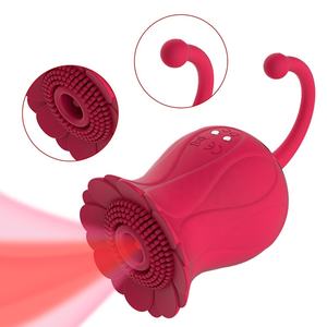 Fábrica pezón clítoris succión mujeres maduras productos sexuales juguetes Sexy para mujeres adultos sexo girasol succionador vibrador - Product Image 1