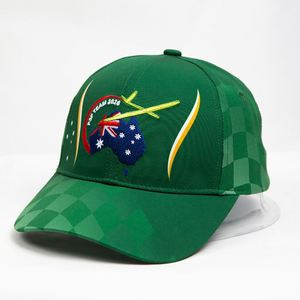 Casquette de baseball de style sportif haut de gamme avec logos imprimés, sangle réglable en velcro, idéale pour les activités de plein air, la plage, la pêche et la course à pied. - Product Image 2