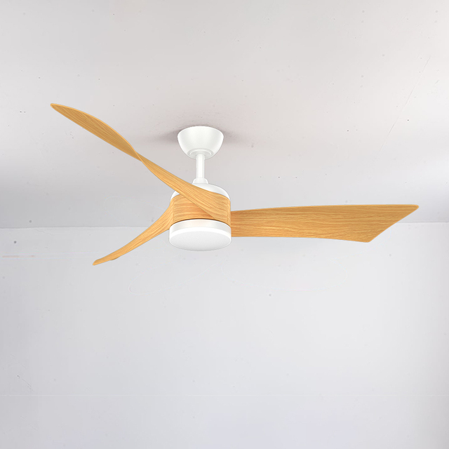 Nordic Style Smart Ceiling Fan 52 Inch Industrial Ventilation Ceiling Fan With Remote Control