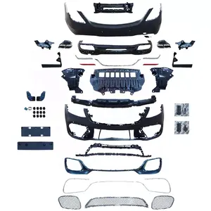 Upgrade S65 Amg Bodykit Inclusief Voorbumper En Grille Auto-Onderdelen Voor Mercedes Benz S Klasse W222 2014-2020