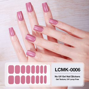 Pegatinas de <span class=keywords><strong>Uñas</strong></span> de Gel de Color Sólido Brillante a la Moda, Sin Necesidad de Esmalte de <span class=keywords><strong>Uñas</strong></span>, de Larga Duración <span class=keywords><strong>para</strong></span> <span class=keywords><strong>Uñas</strong></span> Acrílicas, Regalos Vintage - Product Image 3