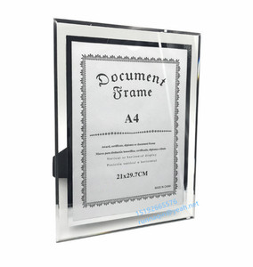 Cadre <span class=keywords><strong>photo</strong></span> en <span class=keywords><strong>verre</strong></span> 4R 6R 8R 10R A4, cadres <span class=keywords><strong>photo</strong></span> avec <span class=keywords><strong>verre</strong></span>, cadre pour certificat, cadre pour affiche, cadre <span class=keywords><strong>photo</strong></span> - Product Image 3