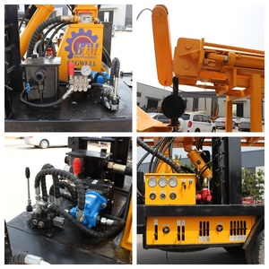 BDMCZ-200 Plateforme <span class=keywords><strong>de</strong></span> <span class=keywords><strong>forage</strong></span> montée sur véhicule tout-terrain Portable Puissante pour puits d'eau productifs Construction géotechnique <span class=keywords><strong>Pompe</strong></span> - Product Image 5