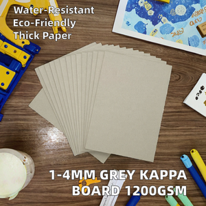 <span class=keywords><strong>Papel</strong></span> <span class=keywords><strong>Bond</strong></span> Gris Kappa de 1200 g/m², Grosor de 1-4 mm, Resistente a la Humedad, Anti-encogimiento, Materiales Reciclados para Marcos de Fotos y Velas - Product Image 3