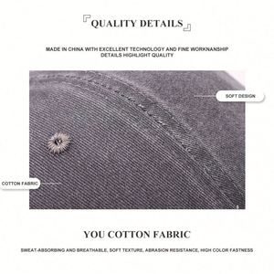 Nouvelles casquettes vintage brodées avec logo personnalisé, taille unique, pour hommes – Vente en gros pour fournisseurs - Product Image 3