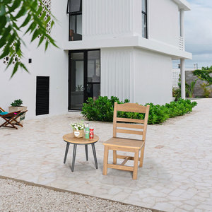 Mesa redonda pequeña para interiores, venta al por mayor de fábrica, mesa de comedor para niños - Product Image 5