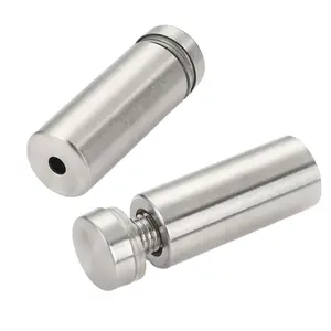 12Mm-40Mm Thép Không Gỉ Quảng Cáo Dấu Hiệu Sửa Chữa Vít Thủy Tinh Rỗng Standoff Pin Dowel Pins