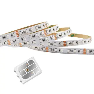 Rgb הוביל פס smd2835 24v 3in1 הוביל רצועה 120/m גמיש הוביל רצועה אור