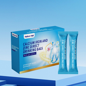 Etiqueta privada Calcio Hierro Zinc Suplemento líquido OEM Compatible Listo para beber Stick Pack Botella Embalaje Procesamiento con sabor - Product Image 2