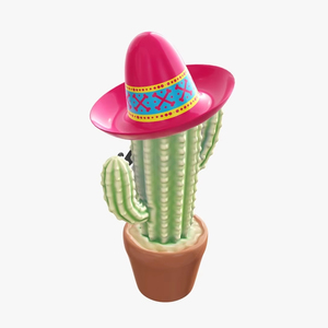 <span class=keywords><strong>Cactus</strong></span> stylisé décoratif souvenir en polyrésine personnalisé - Product Image 3