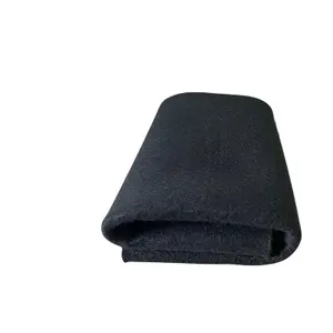 Rouleau de feutre ignifuge industriel professionnel personnalisé tissu feutre de couleur blanc noir usine