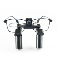 Système de grossissement dentaire complet Micare, loupes prismatiques 6,5X et peigne de phare ultra lumineux pour médecin