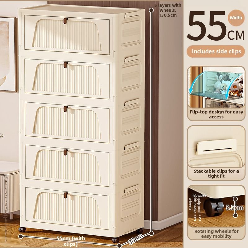 55mm width (dark brown handle) cream + solid color