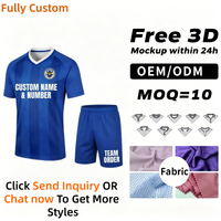 Maillot de football professionnel par sublimation pour la ligue scolaire allemande, séchage rapide, 100 % polyester, maillot de foot personnalisable pour équipe