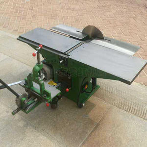 Raboteuse industrielle, petite raboteuse domestique, scie circulaire de table, raboteuse, perceuse, sciage et <span class=keywords><strong>rabotage</strong></span> trois en un, raboteuse de table - Product Image 1