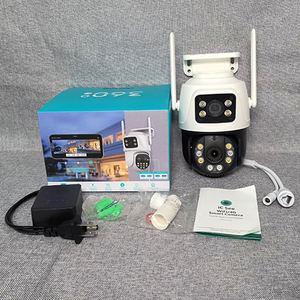 야간 투시 스마트 6MP 3K CCTV 네트워크 무선 야외 보안 WiFi 카메라 건 및 볼 듀얼 렌즈 카메라 - Product Image 6