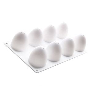 Khuôn làm bánh mousse trứng Phục Sinh silicon 8 ngăn, dễ sử dụng, dụng cụ làm bánh, khuôn silicon làm bánh mousse và xà phòng - Product Image 4