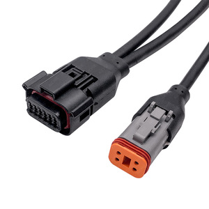 Câble adaptateur étanche Molex 367921201 vers Deutsch DT04 DT06, 300 mm, faisceau de câblage automobile, isolation PVC IP65, âme en cuivre - Product Image 5