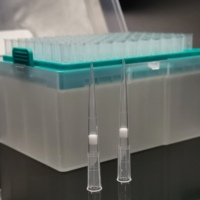 Embouts de pipette universels transparents pour laboratoire, avec filtre, 10 µl, 20 µl, 100 µl, 200 µl, 1000 µl