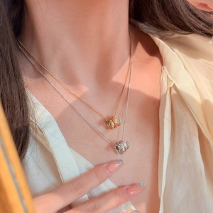 <span class=keywords><strong>สร้อย</strong></span><span class=keywords><strong>คอ</strong></span>งู<span class=keywords><strong>ม</strong></span>รกตคุณภาพสูงหรูหราแนววินเทจ<span class=keywords><strong>สร้อย</strong></span><span class=keywords><strong>คอ</strong></span><span class=keywords><strong>สอง</strong></span>มือ<span class=keywords><strong>ล</strong></span>ายโซ่ชุบทองสวยงา<span class=keywords><strong>ม</strong></span>ไม่เหมือนใคร - Product Image 4