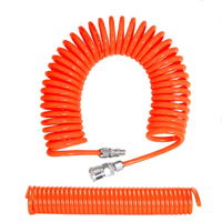 Tuyau d'air pneumatique à haute pression, outils pneumatiques, tuyau long, pompe, tuyau rétractable en spirale, tuyau de compresseur d'air, tube à ressort en PU