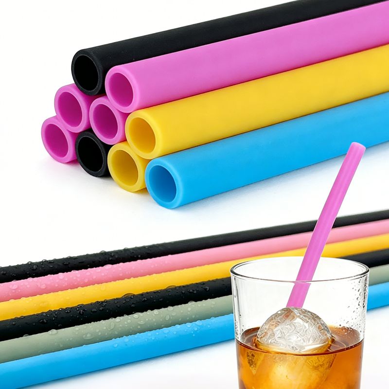 Silicone Straw Cup Leak Proof Kids