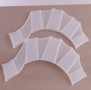 Palmes de natation professionnelles en Silicone pour hommes femmes enfant équipement d'entraînement de natation en caoutchouc Durable - Product Image 5