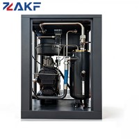 Compresseur d'air à vis PM VSD à deux étages ZAKF 380V50Hz 22kW 30HP 7-13bar 3.2-4.2m³/min, compresseur industriel à économie d'énergie