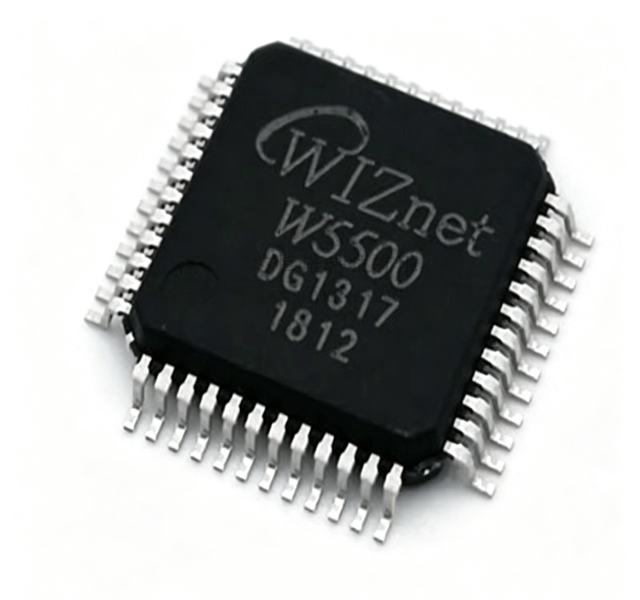 W5500 LQFP-48 Hardwired TCP/IP Ethernet Controller IC