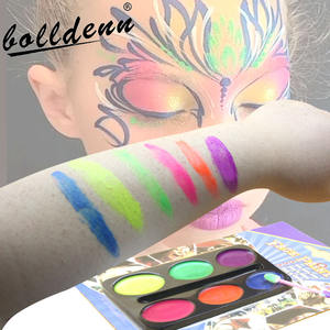 Yougou, aceite soluble en agua, maquillaje de Navidad para niños de Halloween, pintura facial fácil de limpiar para fanáticos - Product Image 2