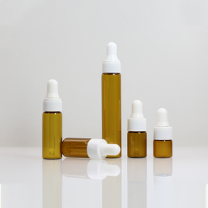 Flacone Contagocce in Vetro Ambrato 1ml/2ml/3ml/5ml/10ml con Stampa Serigrafica Opaca per Olio Essenziale, Siero, <span class=keywords><strong>Profumo</strong></span> - Product Image 5