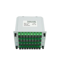 Meilleur répartiteur de cassette 1x2 avec répartiteur PLC LC UPC répartiteur de fibre optique de type boîte à bornes