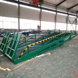 Scène d'utilisation sans limites Rampe de quai de chargement de conteneurs mobiles Structure épaissie antidérapante 10T/12T pour chargement - Product Image 3