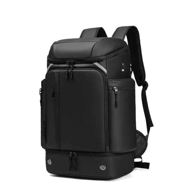 Mochila su geçirmez iş USB 17 dizüstü sırt çantası erkek ayakkabı bölmeli seyahat omuz çantası büyük akıllı sırt çantaları