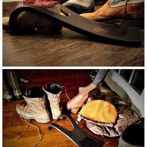 Lazy Shoe Remover Boot Remover <b>ABS</b> Black For Seniors Hotel Home Use - Product Image 2