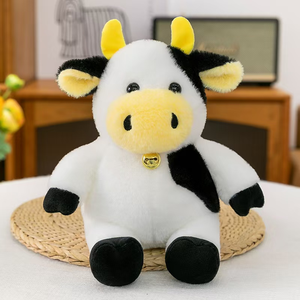 Peluche da otto pollici per macchina artiglio, giocattolo per lancio a matrimoni, gatto, cane, personalizzabile con logo, lotto misto - Product Image 1