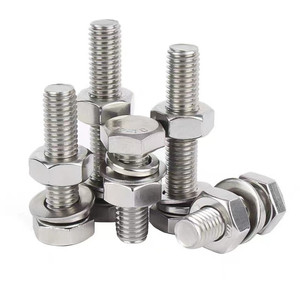 สลักเกลียวหกเหลี่ยมสแตนเลส DIN933 |   เกรด A2/A4 |   ฟูลเทิร์ธเรดดิ้ง |   ขนาด M3-M24 - Product Image 2