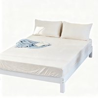 Housse de matelas en velours cristal sur mesure, entièrement élastique, pour chambre à coucher, hôtel, fabrication directe