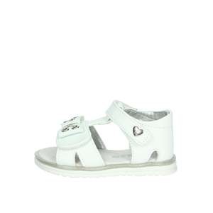 Sandali da Bambina Asso AG-17321 Bianchi, Calzature Estive Piatte - Product Image 1