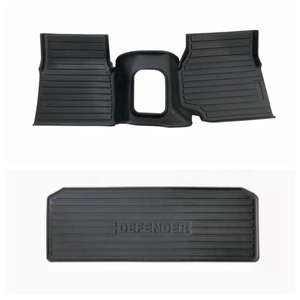 <span class=keywords><strong>Tapis</strong></span> de voiture en <span class=keywords><strong>caoutchouc</strong></span> 3D personnalisé TPV pour Land Rover <span class=keywords><strong>Defender</strong></span> <span class=keywords><strong>90</strong></span> 110 300tdi td5 1996-2016 - Product Image 2