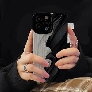 <span class=keywords><strong>Coque</strong></span> de téléphone portable en TPU souple à motif ondulé pour <span class=keywords><strong>iPhone</strong></span> 7 8 X XS XR 11 <span class=keywords><strong>12</strong></span> 13 14 15 Plus 16 17 Pro Max, <span class=keywords><strong>coque</strong></span> de téléphone <span class=keywords><strong>pas</strong></span> chère - Product Image 2