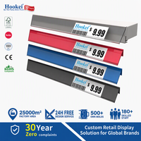 Portaprecios de Plástico Hookei, Portaetiquetas, Tira de Datos para Supermercado