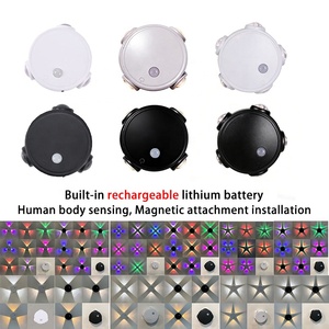 Wireless Modern ABS Induction Lamps Magnetic Charging Night Light with RGB Colors Dimmable High CRI 90 for Bedroom - Product Image 1